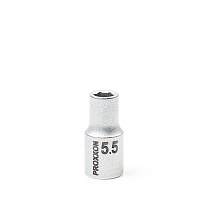 1/4" торцевая головка шестигранник, 5,5 мм Proxxon (23713)